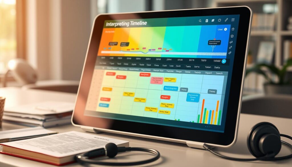 managing interpreting timelines